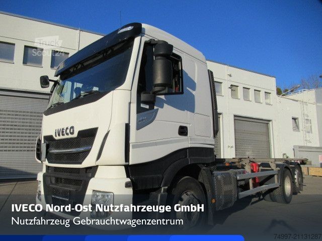 Lastbil med utbytbar kaross IVECO AS260S42Y/FP CM / Intarder / Standklima