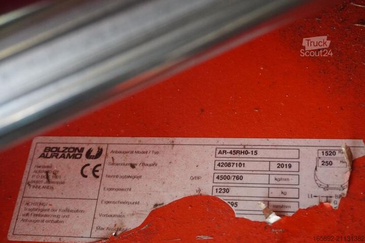 Fork clamp AURAMO BOLZONI-AURAMOlll AR-45RHO - 15 Breite:1200mm