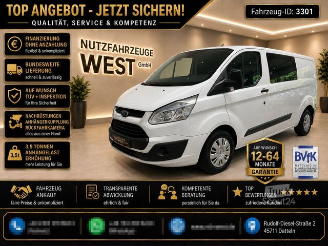 Kastenwagen FORD Transit Lang Mixto DoKa 6-Sitzer*Garantie*Regale