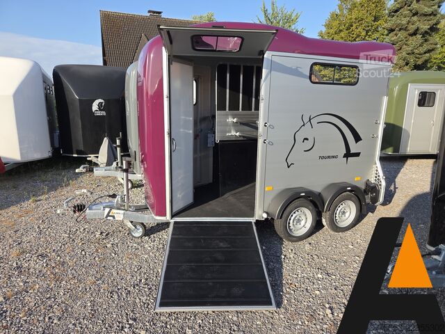 Hestetransporttrailer Cheval Liberté Touring Country 2,6t berry Sattelschrank