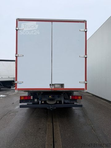LKW mit Kofferaufbau MERCEDES-BENZ 1218 L Atego Fahrschule 7-Sitzer Koffer 2x AHK