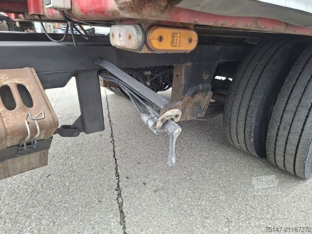 Otvorený príves s plachtou DINKEL 18 to 2-Achs Schiebeverdeck Glastransport Jumbo