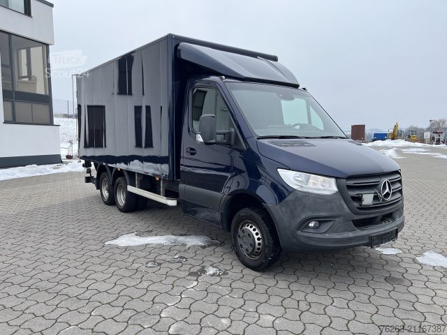 Box van MERCEDES-BENZ Sprinter 719 CDI 6x2, LBW