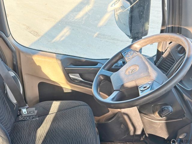 Camión portacontenedores de gancho MERCEDES-BENZ ACTROS 2542 * ABROLLKIPPER * LOGLIFT 105 Z * TOP