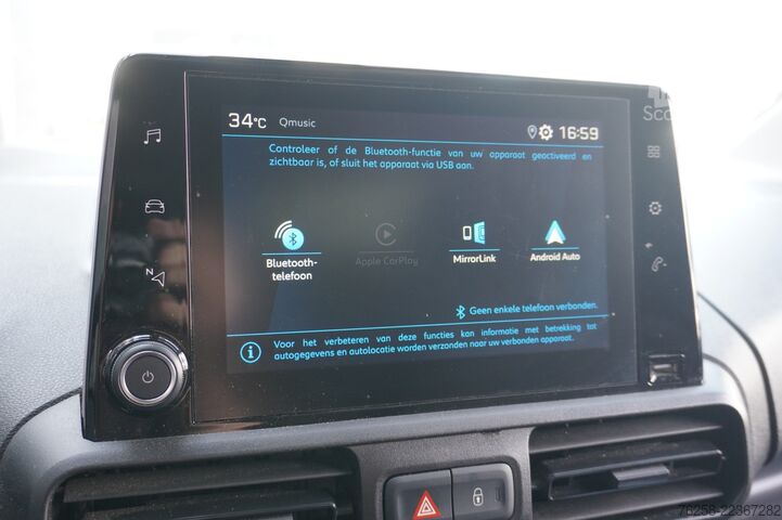 Carrinha de tejadilho alto Peugeot Partner 1.5 BlueHDI 130PK Automaat EURO 6 - Air...