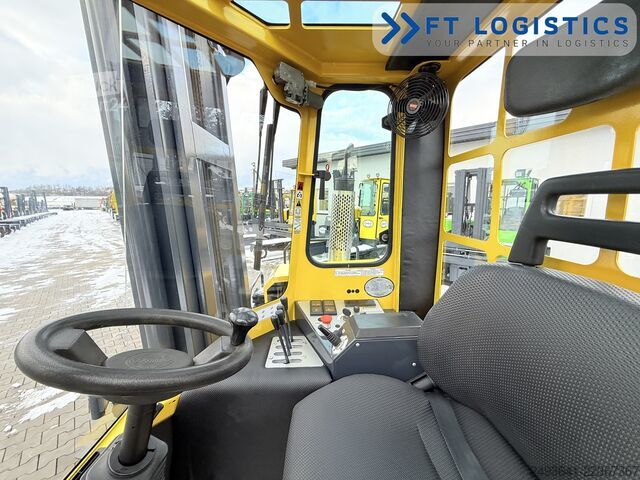 Keturs kryptimis krautuvas Combilift C4000 GAS DUPLEX 4600 FORK POSITIONER