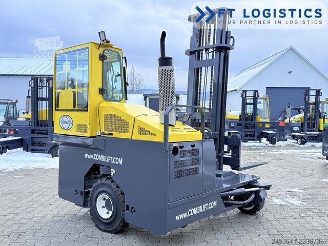 Keturs kryptimis krautuvas Combilift C4000 GAS DUPLEX 4600 FORK POSITIONER