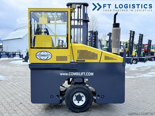 Keturs kryptimis krautuvas Combilift C4000 GAS DUPLEX 4600 FORK POSITIONER