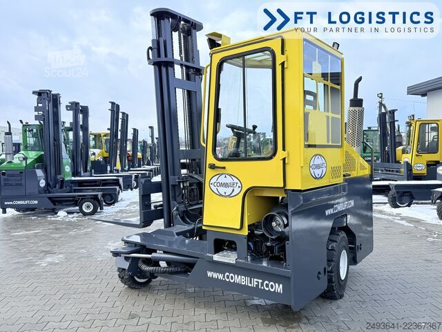 Keturs kryptimis krautuvas Combilift C4000 GAS DUPLEX 4600 FORK POSITIONER