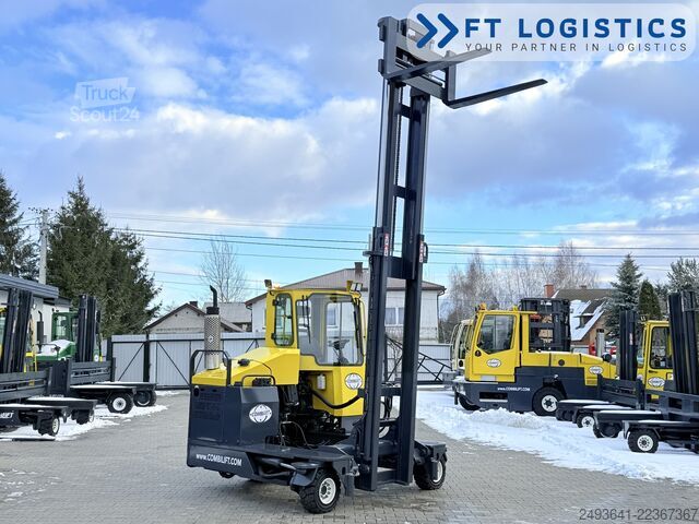 Keturs kryptimis krautuvas Combilift C4000 GAS DUPLEX 4600 FORK POSITIONER