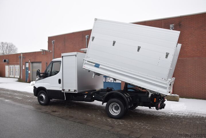Kiepwagen bestelauto Iveco Daily  70 C21 Meiller Kipper AHK Tempo. Werkzeugk