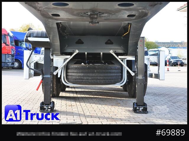 Tipper semitrailer BENALU Mega  28m³ Lift Stahl  SAF Hardox