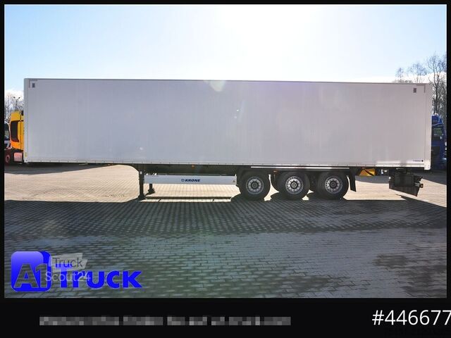 Box semitrailer KRONE SD Koffer, Liftachse, Code XL, VDI 2700, SOFORT