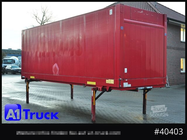 Swap body with box structure KRONE BDF 7,82 Wechselbrücke, 2680mm Innenhöhe.