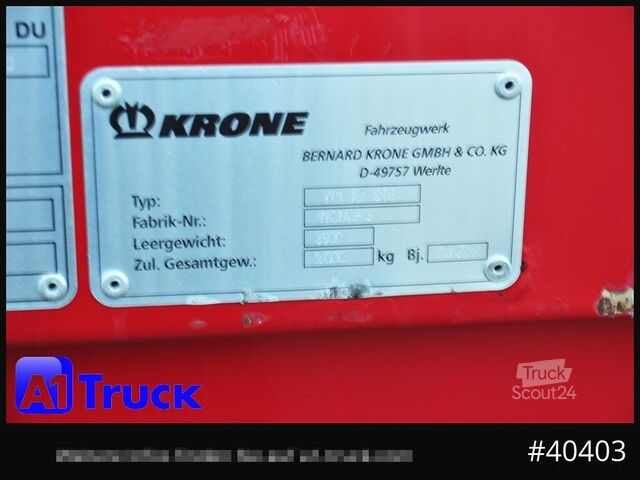 Swap body with box structure KRONE BDF 7,82 Wechselbrücke, 2680mm Innenhöhe.