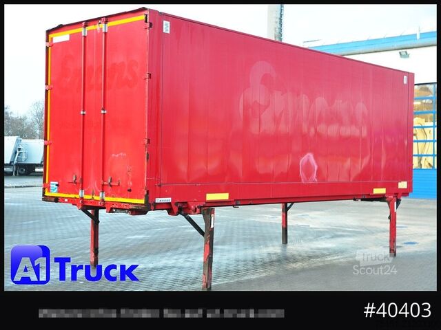 Swap body with box structure KRONE BDF 7,82 Wechselbrücke, 2680mm Innenhöhe.