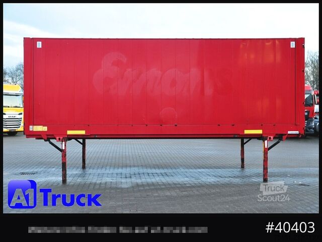 Swap body with box structure KRONE BDF 7,82 Wechselbrücke, 2680mm Innenhöhe.