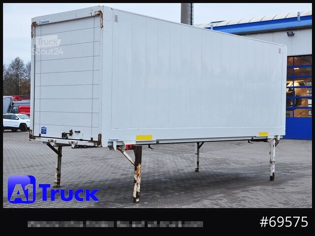 Swap body with box structure KRONE BDF 7,45 Koffer,  Textil 2750mm innen, 20 x vorhanden