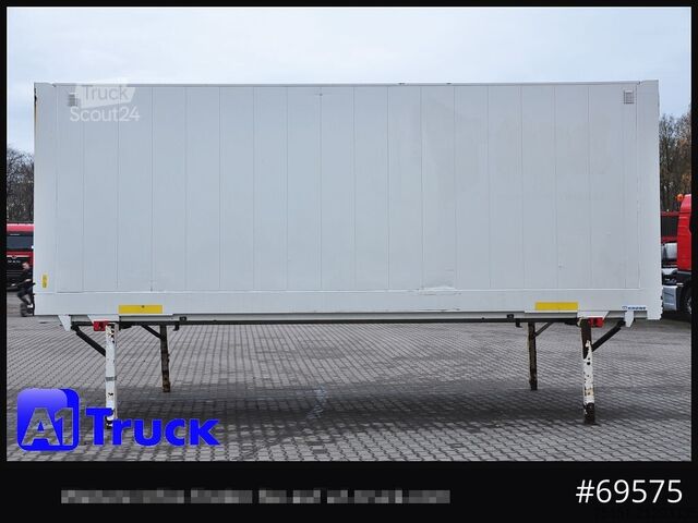 Swap body with box structure KRONE BDF 7,45 Koffer,  Textil 2750mm innen, 20 x vorhanden