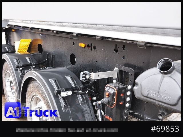 Tipper semitrailer BENALU Mega  25m³ Lift Stahl  SAF 4X4 Allrad 1350mm