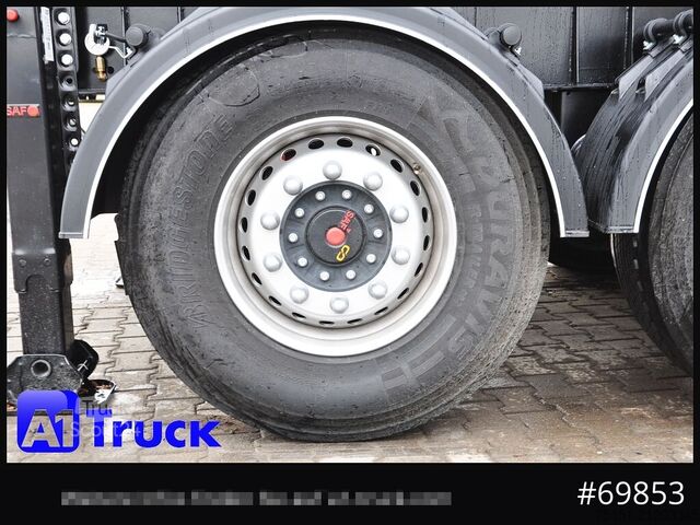 Tipper semitrailer BENALU Mega  25m³ Lift Stahl  SAF 4X4 Allrad 1350mm