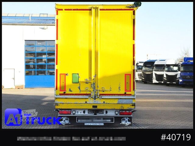 Walking floor semitrailer STAS S300ZX, 91m³, Funk, Lift