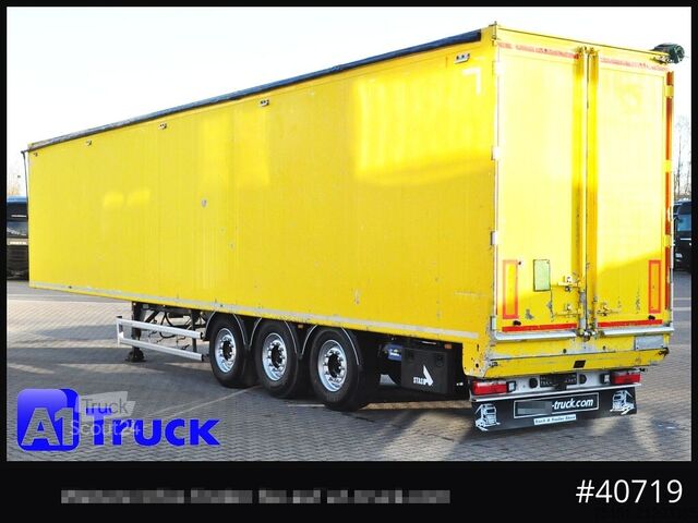 Walking floor semitrailer STAS S300ZX, 91m³, Funk, Lift