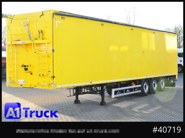Walking floor semitrailer STAS S300ZX, 91m³, Funk, Lift