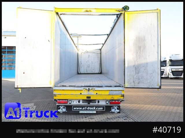 Walking floor semitrailer STAS S300ZX, 91m³, Funk, Lift