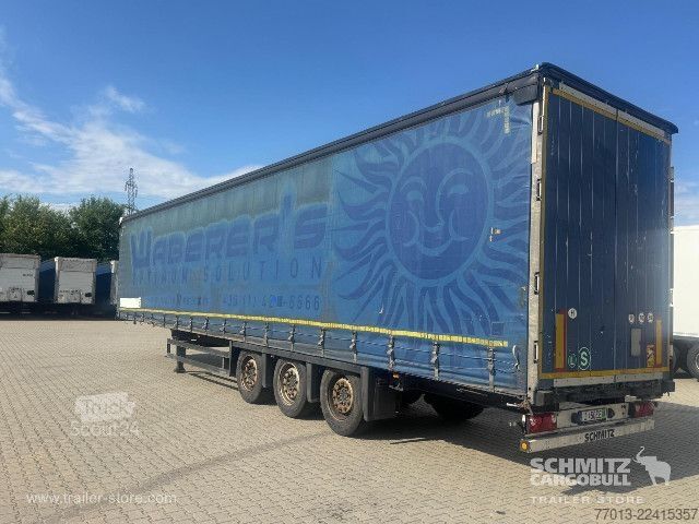 Semiremorcă deschisă cu prelată Schmitz Cargobull Curtainsider Mega