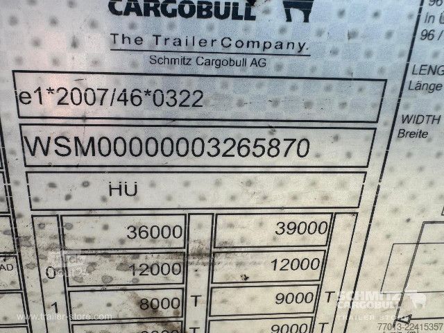 Semiremorcă deschisă cu prelată Schmitz Cargobull Curtainsider Mega