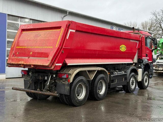 Kiper tovornjak MAN TGS 41.510 8x8 EURO6 WYWROTKA