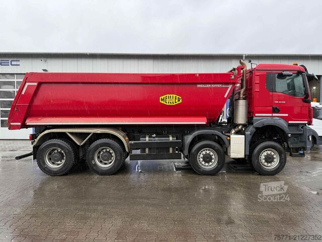 Kiper tovornjak MAN TGS 41.510 8x8 EURO6 WYWROTKA