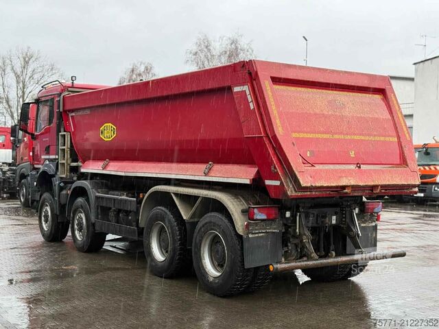 Kiper tovornjak MAN TGS 41.510 8x8 EURO6 WYWROTKA