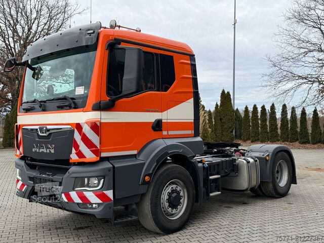 MAN TGS 18.510 4x4H EURO6 CIĄGNIK SIODŁOWY Z HYDRAULIKĄ WYWROTU MAN TGS 18.510 4x4H EURO6 CIĄGNIK SIODŁOWY Z HYDRAU...