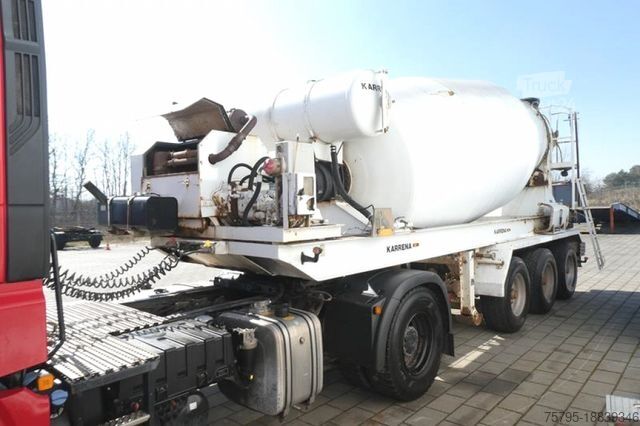 Puspriekabė Betonmischauflieger Auflieger