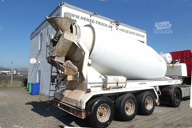 Puspriekabė Betonmischauflieger Auflieger