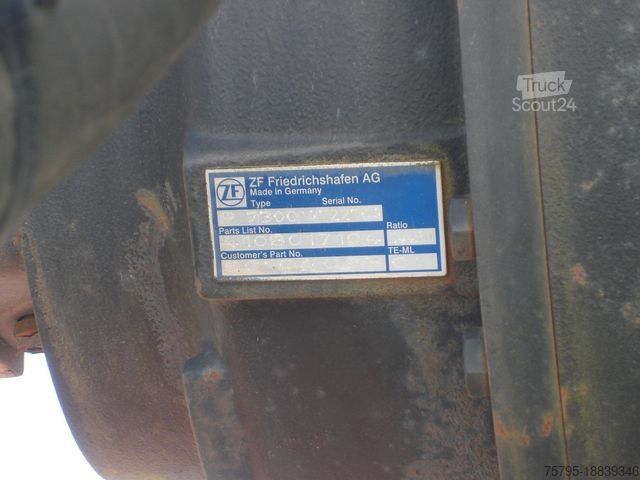 Puspriekabė Betonmischauflieger Auflieger