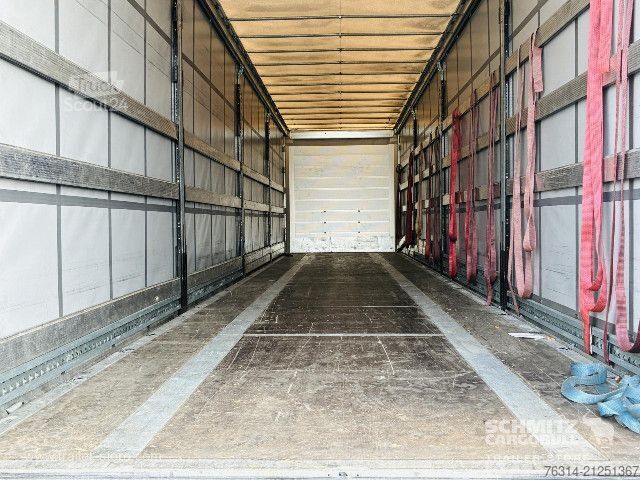 Open semitrailer with tarp Schmitz Cargobull Curtainsider Coil Getränke