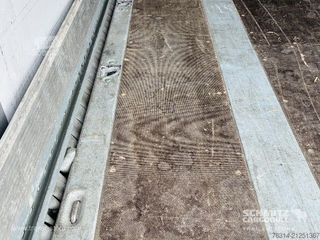 Open semitrailer with tarp Schmitz Cargobull Curtainsider Coil Getränke