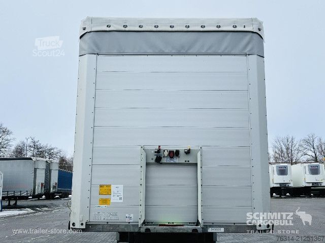 Open semitrailer with tarp Schmitz Cargobull Curtainsider Coil Getränke