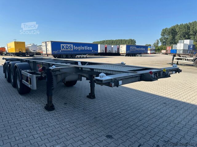 Транспорт на контейнери Van Hool 3-ASSIGE OPLEGGER 20FT/30FT ADR CHASSIS / galva...