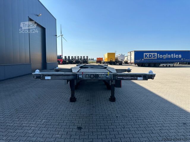 Транспорт на контейнери Van Hool 3-ASSIGE OPLEGGER 20FT/30FT ADR CHASSIS / galva...