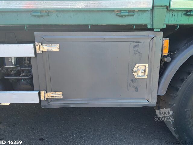 Vinçli damper Mercedes-Benz Axor 1824 Manual Full steel HMF 12 Tonmeter laa...