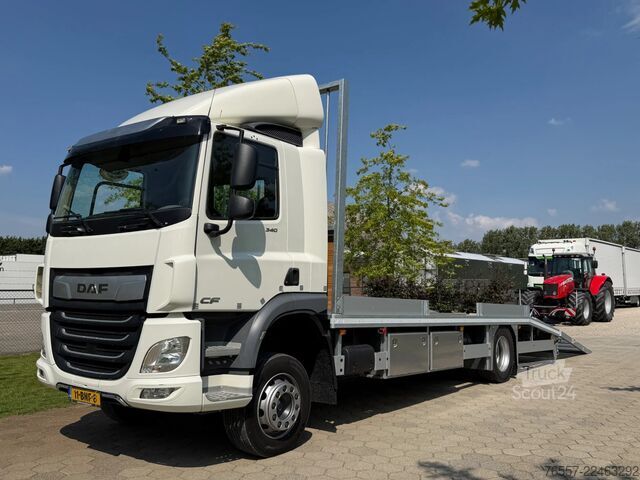 شاحنة نقل سيارات مغلقة DAF CF 340 CF340.19 EURO6 OPRIJWAGEN.