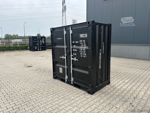 حاوية Shanghai Shengji NEW 4FT DV container / RAL 9005 (black) / 4x av...