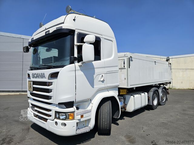 شاحنة قلابة SCANIA R 520 6x2 Nachlauflenkachse