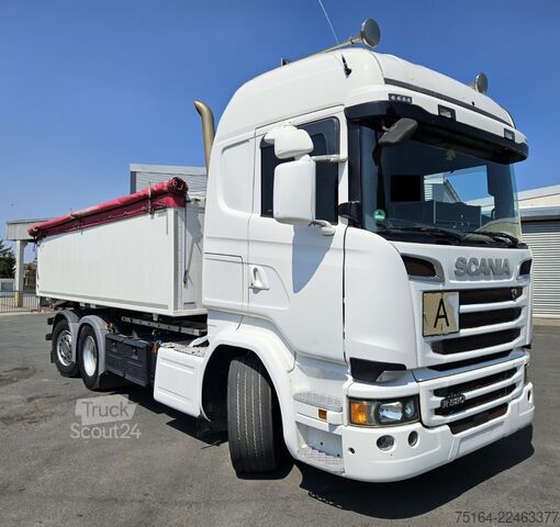 شاحنة قلابة SCANIA R 520 6x2 Nachlauflenkachse