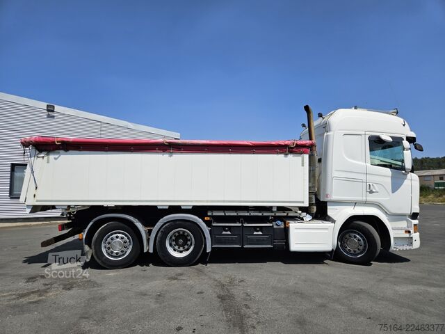 شاحنة قلابة SCANIA R 520 6x2 Nachlauflenkachse