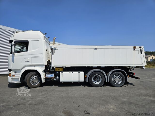 شاحنة قلابة SCANIA R 520 6x2 Nachlauflenkachse